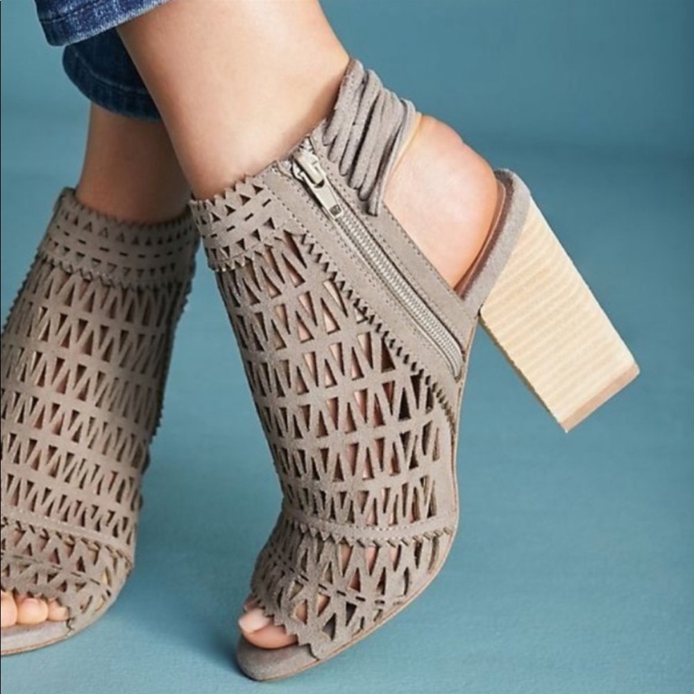 Jeffrey Campbell Suede Otawa Heels